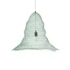 GLOBOSTAR® KENTUCKY 01894 Vintage Κρεμαστό Φωτιστικό Οροφής με Ντουί 1 x E27 AC 220-240V IP20 - Τιρκουάζ - Μ60 x Π60 x Υ52cm