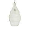 GLOBOSTAR® KENTUCKY 01895 Vintage Κρεμαστό Φωτιστικό Οροφής με Ντουί 1 x E27 AC 220-240V IP20 - Λευκό - Μ40 x Π40 x Υ70cm