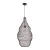 GLOBOSTAR® KENTUCKY 01896 Vintage Κρεμαστό Φωτιστικό Οροφής με Ντουί 1 x E27 AC 220-240V IP20 - Καφέ - Μ40 x Π40 x Υ70cm