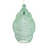 GLOBOSTAR® KENTUCKY 01897 Vintage Κρεμαστό Φωτιστικό Οροφής με Ντουί 1 x E27 AC 220-240V IP20 - Τιρκουάζ - Μ40 x Π40 x Υ70cm