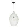 GLOBOSTAR® KENTUCKY 01898 Vintage Κρεμαστό Φωτιστικό Οροφής με Ντουί 1 x E27 AC 220-240V IP20 - Λευκό - Μ40 x Π40 x Y60cm