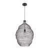 GLOBOSTAR® KENTUCKY 01899 Vintage Κρεμαστό Φωτιστικό Οροφής με Ντουί 1 x E27 AC 220-240V IP20 - Καφέ - Μ40 x Π40 x Y60cm