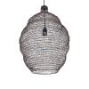 GLOBOSTAR® KENTUCKY 01899 Vintage Κρεμαστό Φωτιστικό Οροφής με Ντουί 1 x E27 AC 220-240V IP20 - Καφέ - Μ40 x Π40 x Y60cm