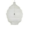 GLOBOSTAR® KENTUCKY 01901 Vintage Κρεμαστό Φωτιστικό Οροφής με Ντουί 1 x E27 AC 220-240V IP20 - Λευκό - Μ80 x Π80 x Y110cm