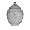 GLOBOSTAR® KENTUCKY 01902 Vintage Κρεμαστό Φωτιστικό Οροφής με Ντουί 1 x E27 AC 220-240V IP20 - Καφέ - Μ80 x Π80 x Y110cm