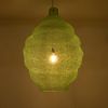 GLOBOSTAR® KENTUCKY 01903 Vintage Κρεμαστό Φωτιστικό Οροφής με Ντουί 1 x E27 AC 220-240V IP20 - Τιρκουάζ - Μ80 x Π80 x Y110cm