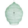 GLOBOSTAR® KENTUCKY 01903 Vintage Κρεμαστό Φωτιστικό Οροφής με Ντουί 1 x E27 AC 220-240V IP20 - Τιρκουάζ - Μ80 x Π80 x Y110cm