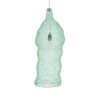 GLOBOSTAR® KENTUCKY 01906 Vintage Κρεμαστό Φωτιστικό Οροφής με Ντουί 1 x E27 AC 220-240V IP20 - Τιρκουάζ - Μ30 x Π30 x Y80cm