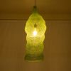 GLOBOSTAR® KENTUCKY 01906 Vintage Κρεμαστό Φωτιστικό Οροφής με Ντουί 1 x E27 AC 220-240V IP20 - Τιρκουάζ - Μ30 x Π30 x Y80cm