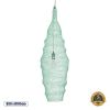 GLOBOSTAR® KENTUCKY 01909 Vintage Κρεμαστό Φωτιστικό Οροφής με Ντουί 1 x E27 AC 220-240V IP20 - Τιρκουάζ - Μ30 x Π30 x Y105cm