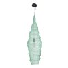 GLOBOSTAR® KENTUCKY 01909 Vintage Κρεμαστό Φωτιστικό Οροφής με Ντουί 1 x E27 AC 220-240V IP20 - Τιρκουάζ - Μ30 x Π30 x Y105cm
