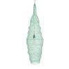 GLOBOSTAR® KENTUCKY 01909 Vintage Κρεμαστό Φωτιστικό Οροφής με Ντουί 1 x E27 AC 220-240V IP20 - Τιρκουάζ - Μ30 x Π30 x Y105cm