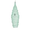 GLOBOSTAR® KENTUCKY 01909 Vintage Κρεμαστό Φωτιστικό Οροφής με Ντουί 1 x E27 AC 220-240V IP20 - Τιρκουάζ - Μ30 x Π30 x Y105cm