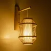 GLOBOSTAR® TULUM 01971 Boho Φωτιστικό Τοίχου - Απλίκα με Ντουί 1 x E27 AC 220-240V IP20 - Μπεζ - Μ24 x Π32 x Υ55cm