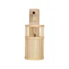 GLOBOSTAR® TULUM 01978 Boho Φωτιστικό Τοίχου - Απλίκα με Ντουί 1 x E27 AC 220-240V IP20 - Μπεζ - Μ16 x Π26.5 x Υ47cm