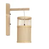 GLOBOSTAR® TULUM 01978 Boho Φωτιστικό Τοίχου - Απλίκα με Ντουί 1 x E27 AC 220-240V IP20 - Μπεζ - Μ16 x Π26.5 x Υ47cm