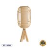 GLOBOSTAR® BODHI 01992 Boho Επιτραπέζιο Φωτιστικό Πορτατίφ με Ντουί 1 x E27 AC 220-240V IP20 - Μπεζ - Μ19 x Π19 x Υ49cm