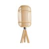 GLOBOSTAR® BODHI 01992 Boho Επιτραπέζιο Φωτιστικό Πορτατίφ με Ντουί 1 x E27 AC 220-240V IP20 - Μπεζ - Μ19 x Π19 x Υ49cm