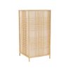 GLOBOSTAR® JUNIE 01997 Boho Επιτραπέζιο Φωτιστικό Πορτατίφ με Ντουί 1 x E27 AC 220-240V IP20 - Μπεζ - Μ20 x Π20 x Υ40cm