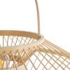 GLOBOSTAR® SORENIA 02005 Boho Επιτραπέζιο Φωτιστικό Πορτατίφ με Ντουί 1 x E27 AC 220-240V IP20 - Μπεζ - Μ50 x Π50 x Υ18cm