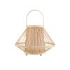 GLOBOSTAR® CATHY 02006 Boho Επιτραπέζιο Φωτιστικό Πορτατίφ με Ντουί 1 x E27 AC 220-240V IP20 - Μπεζ - Μ30 x Π30 x Υ22cm