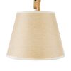 GLOBOSTAR® TALISHA 02028 Μοντέρνο Φωτιστικό Τοίχου - Απλίκα με Ντουί 1 x E27 AC 220-240V IP20 - Μπεζ - Μ100 x Π15 x Υ36cm