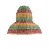 GLOBOSTAR® CABALLEROS 02057 Boho Κρεμαστό Φωτιστικό Οροφής με Ντουί 1 x E27 AC 220-240V IP20 - Πολύχρωμο - Μ40 x Π40 x Υ30cm