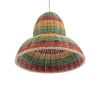 GLOBOSTAR® CABALLEROS 02057 Boho Κρεμαστό Φωτιστικό Οροφής με Ντουί 1 x E27 AC 220-240V IP20 - Πολύχρωμο - Μ40 x Π40 x Υ30cm