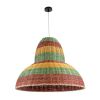 GLOBOSTAR® CABALLEROS 02058 Boho Κρεμαστό Φωτιστικό Οροφής με Ντουί 1 x E27 AC 220-240V IP20 - Πολύχρωμο - Μ70 x Π70 x Υ60cm