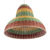 GLOBOSTAR® CABALLEROS 02058 Boho Κρεμαστό Φωτιστικό Οροφής με Ντουί 1 x E27 AC 220-240V IP20 - Πολύχρωμο - Μ70 x Π70 x Υ60cm