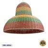 GLOBOSTAR® CABALLEROS 02059 Boho Κρεμαστό Φωτιστικό Οροφής με Ντουί 1 x E27 AC 220-240V IP20 - Πολύχρωμο - Μ100 x Π100 x Υ80cm