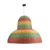 GLOBOSTAR® CABALLEROS 02059 Boho Κρεμαστό Φωτιστικό Οροφής με Ντουί 1 x E27 AC 220-240V IP20 - Πολύχρωμο - Μ100 x Π100 x Υ80cm