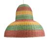 GLOBOSTAR® CABALLEROS 02059 Boho Κρεμαστό Φωτιστικό Οροφής με Ντουί 1 x E27 AC 220-240V IP20 - Πολύχρωμο - Μ100 x Π100 x Υ80cm