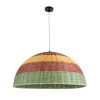 GLOBOSTAR® CABALLEROS 02061 Boho Κρεμαστό Φωτιστικό Οροφής με Ντουί 1 x E27 AC 220-240V IP20 - Πολύχρωμο - Μ70 x Π70 x Υ34cm