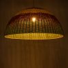GLOBOSTAR® CABALLEROS 02062 Boho Κρεμαστό Φωτιστικό Οροφής με Ντουί 1 x E27 AC 220-240V IP20 - Πολύχρωμο - Μ100 x Π100 x Υ53cm