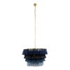 GLOBOSTAR® MISSOULA 02089 Boho Κρεμαστό Φωτιστικό Οροφής με Ντουί 1 x E27 AC 220-240V IP20 - Πολύχρωμο - Μ60 x Π60 x Υ40cm