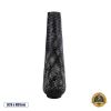 GLOBOSTAR® MAMIZU 02110 Boho Επιδαπέδιο Φωτιστικό με Ντουί 1 x E27 AC 220-240V IP20 - Μαύρο - Μ28 x Π28 x Υ93cm