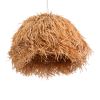 GLOBOSTAR® GUADELOUPE 02155 Boho Κρεμαστό Φωτιστικό Οροφής με Ντουί 1 x E27 AC 220-240V IP20 - Καφέ - Μ80 x Π80 x Υ60cm
