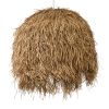GLOBOSTAR® GUADELOUPE 02159 Boho Κρεμαστό Φωτιστικό Οροφής με Ντουί 1 x E27 AC 220-240V IP20 - Μπεζ - Μ120 x Π120 x Υ100cm