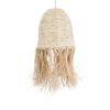 GLOBOSTAR® AREMBEPE 02178 Boho Κρεμαστό Φωτιστικό Οροφής με Ντουί 1 x E27 AC 220-240V IP20 - Μπεζ - Μ34 x Π34 x Υ70cm