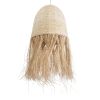 GLOBOSTAR® AREMBEPE 02179 Boho Κρεμαστό Φωτιστικό Οροφής με Ντουί 1 x E27 AC 220-240V IP20 - Μπεζ - Μ60 x Π60 x Υ130cm