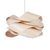 GLOBOSTAR® SARDIGNA 02181 Boho Κρεμαστό Φωτιστικό Οροφής με Ντουί 1 x E27 AC 220-240V IP20 - Μπεζ - Μ60 x Π60 x Υ30cm
