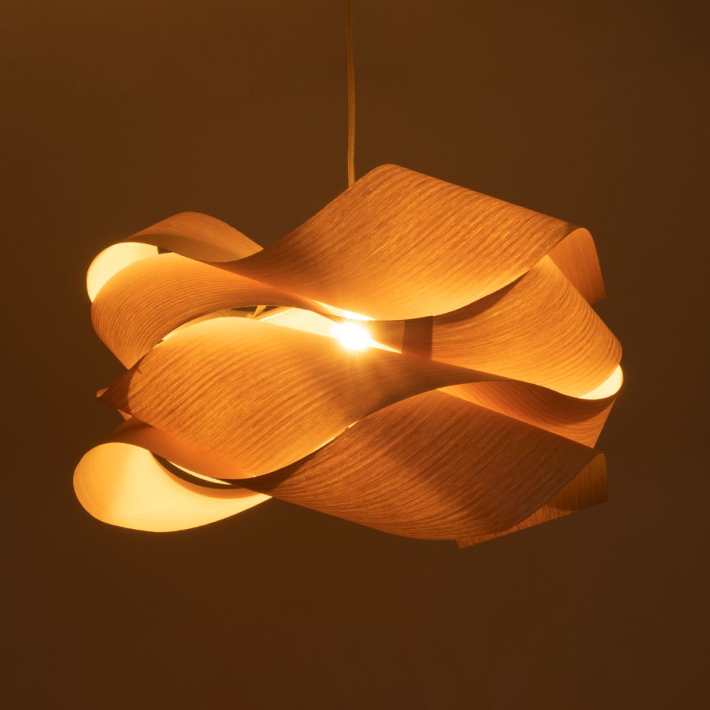 GLOBOSTAR® SARDIGNA 02181 Boho Κρεμαστό Φωτιστικό Οροφής με Ντουί 1 x E27 AC 220-240V IP20 - Μπεζ - Μ60 x Π60 x Υ30cm