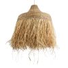 GLOBOSTAR® PORTOFERRAIO 02186 Boho Κρεμαστό Φωτιστικό Οροφής με Ντουί 1 x E27 AC 220-240V IP20 - Μπεζ - Μ80 x Π80 x Υ120cm