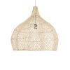 GLOBOSTAR® ADEJE 02210 Boho Κρεμαστό Φωτιστικό Οροφής με Ντουί 1 x E27 AC 220-240V IP20 - Μπεζ - Μ60 x Π60 x Υ60cm