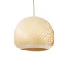 GLOBOSTAR® KAILANI 02242 Boho Κρεμαστό Φωτιστικό Οροφής με Ντουί 1 x E27 AC 220-240V IP20 - Μπεζ - Μ40 x Π40 x Υ30cm