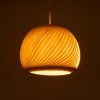 GLOBOSTAR® KAILANI 02242 Boho Κρεμαστό Φωτιστικό Οροφής με Ντουί 1 x E27 AC 220-240V IP20 - Μπεζ - Μ40 x Π40 x Υ30cm