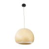 GLOBOSTAR® KAILANI 02242 Boho Κρεμαστό Φωτιστικό Οροφής με Ντουί 1 x E27 AC 220-240V IP20 - Μπεζ - Μ40 x Π40 x Υ30cm