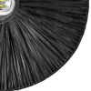GLOBOSTAR® COLOMBO 02279 Boho Φωτιστικό Τοίχου - Απλίκα με Ντουί 1 x E27 AC 220-240V IP20 - Μαύρο - Μ40 x Π40 x Υ9cm