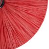 GLOBOSTAR® COLOMBO 02281 Boho Φωτιστικό Τοίχου - Απλίκα με Ντουί 1 x E27 AC 220-240V IP20 - Κόκκινο - Μ40 x Π40 x Υ9cm